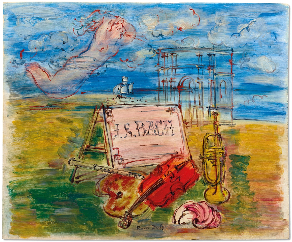 Hommage à Bach by Raoul Dufy