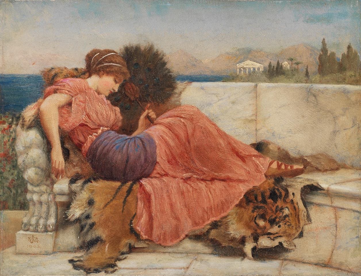 Study for Amaryllis by JOHN WILLIAM GODWARD, R.B.A.