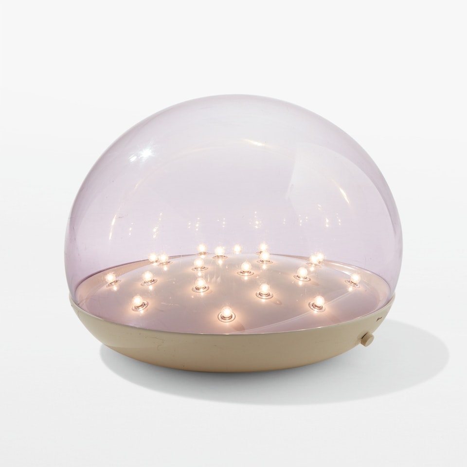 "Moon 69" Table Lamp, Model No. 604 by Gino Sarfatti