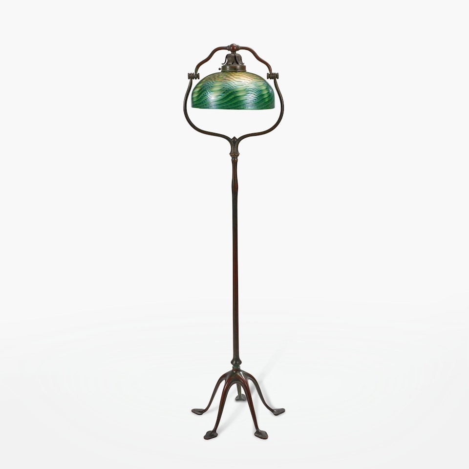"Bell" Floor Lamp by Tiffany Studios
