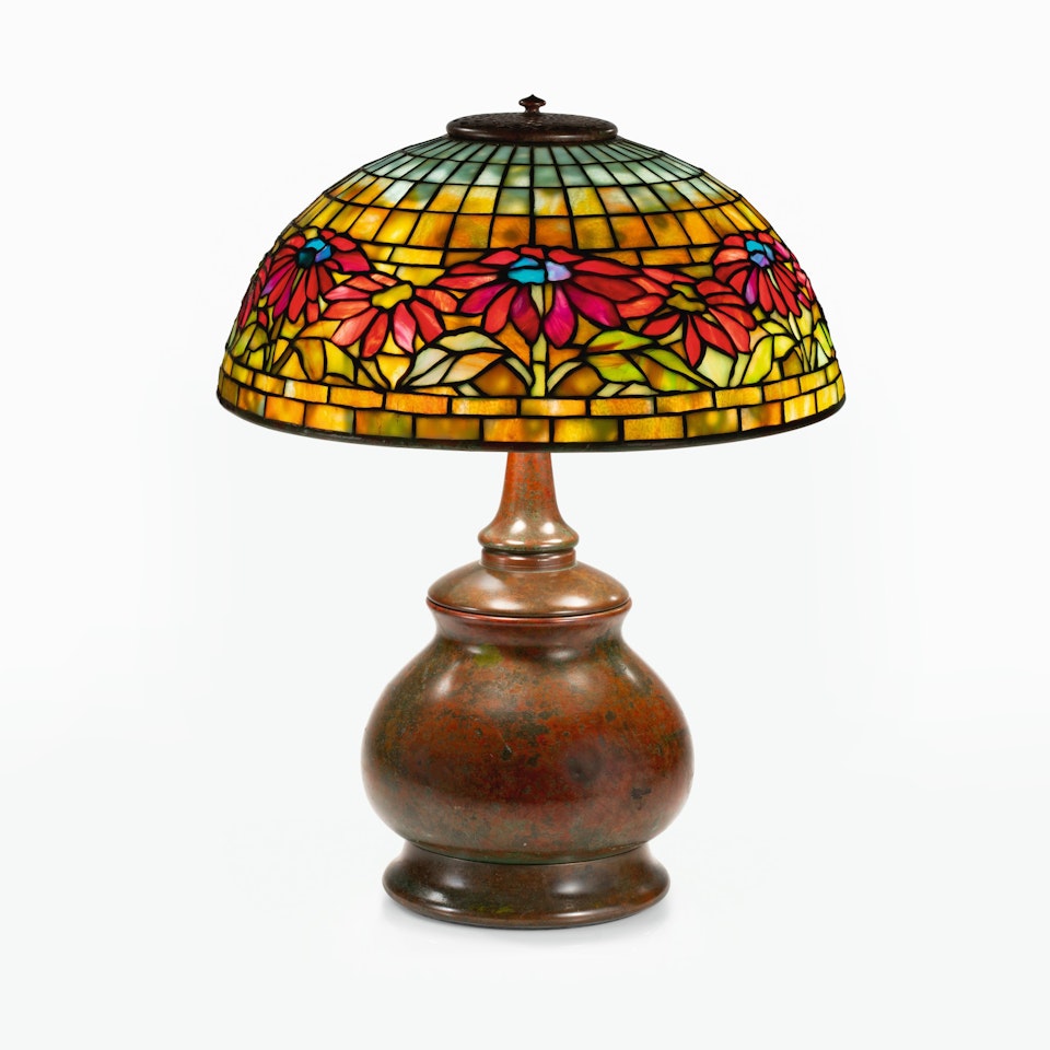 “Poinsettia” Table Lamp by Tiffany Studios