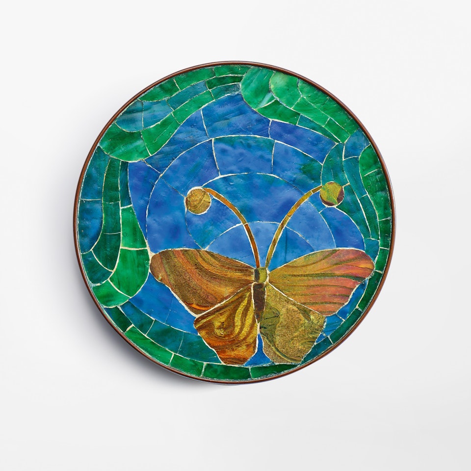 “Butterfly” Trivet by Tiffany Studios