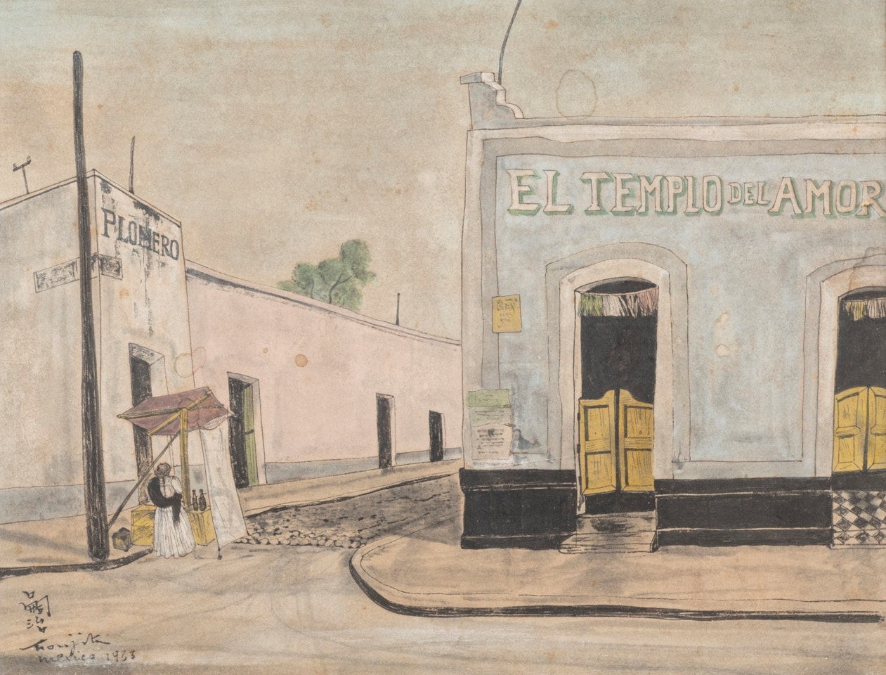 El templo del amor by Leonard Tsuguharu Foujita