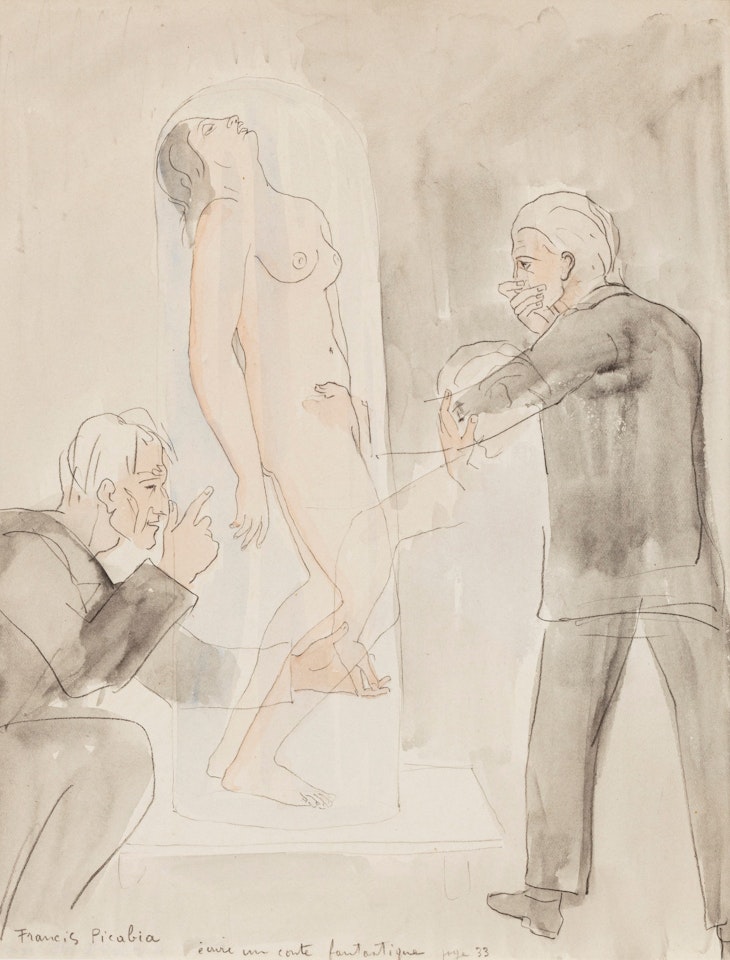 Ecrire un conte fantastique by Francis Picabia