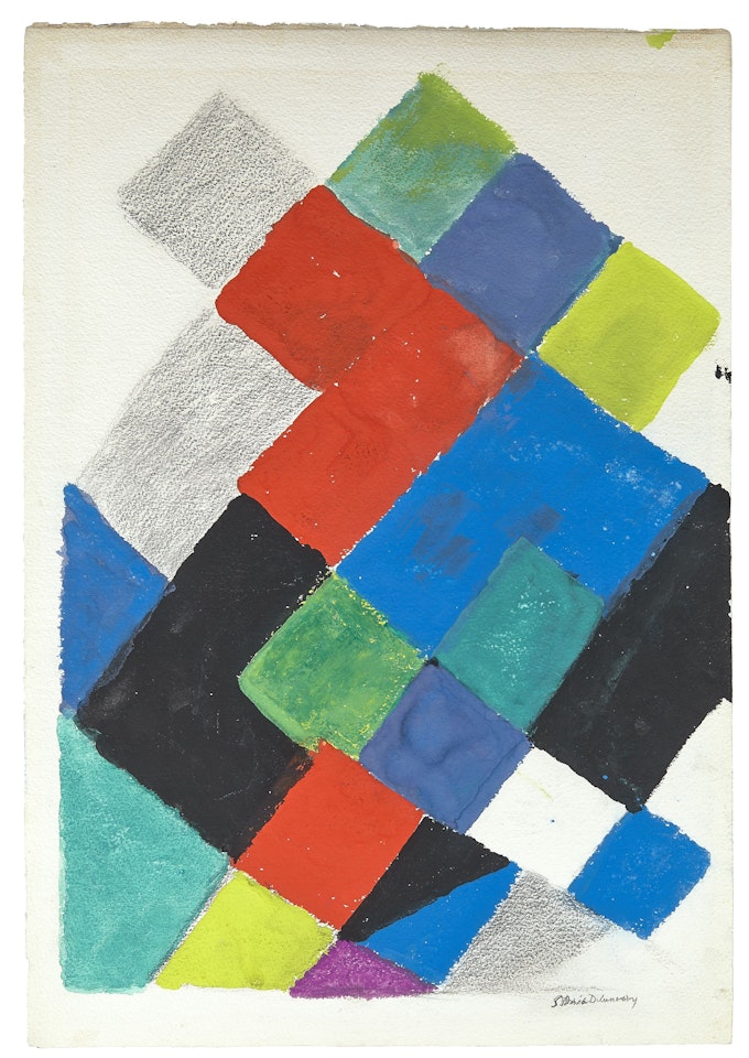 Rythme couleur - 1972 by Sonia Delaunay
