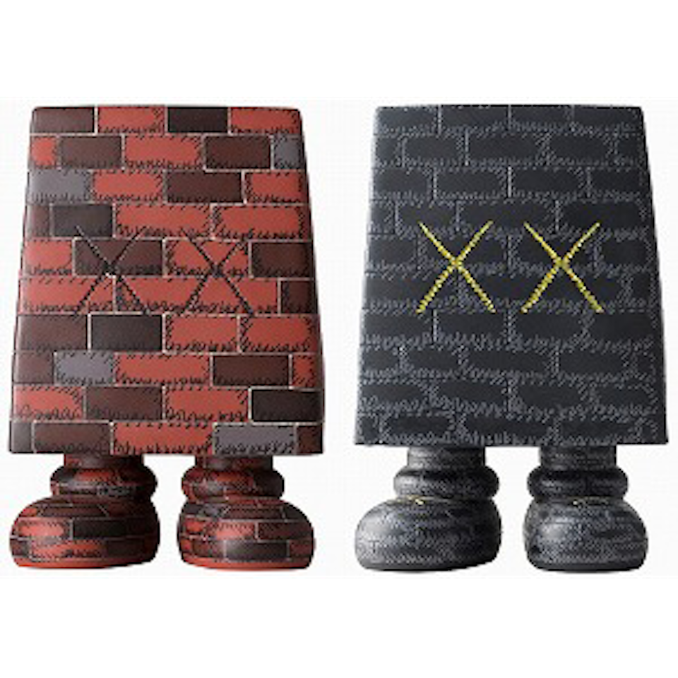Brick (Wonderwall) Brown & Black by Kaws