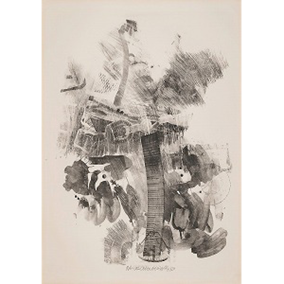 Sky Hook, from Stoned Moon Series (Gemini 183) by Robert Rauschenberg