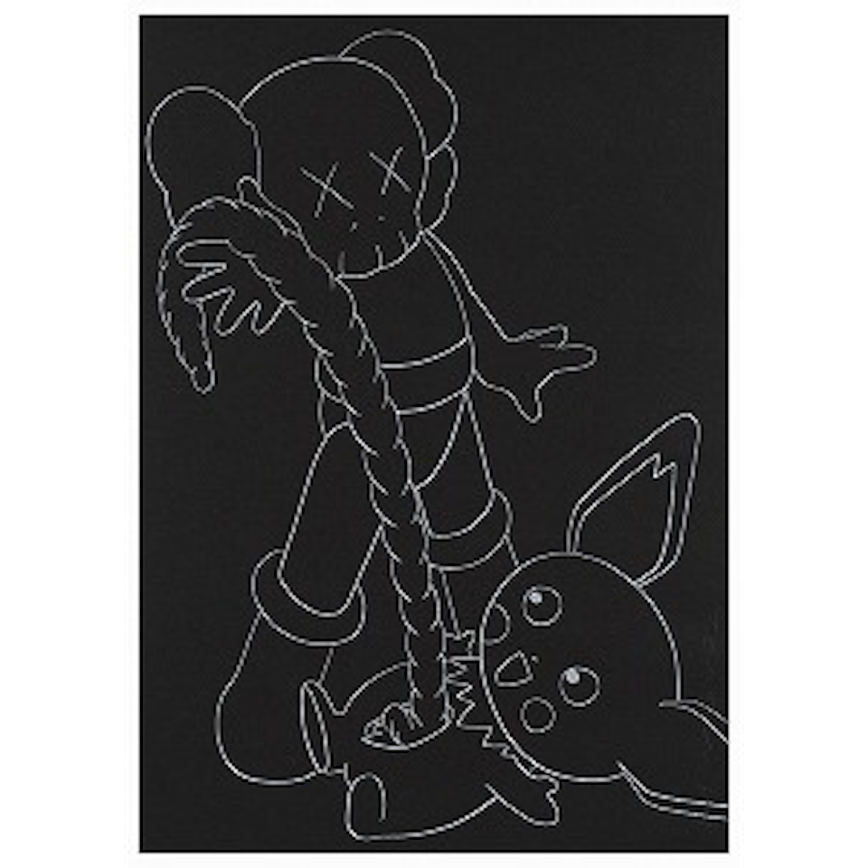 Companion vs Pikachu by Kaws