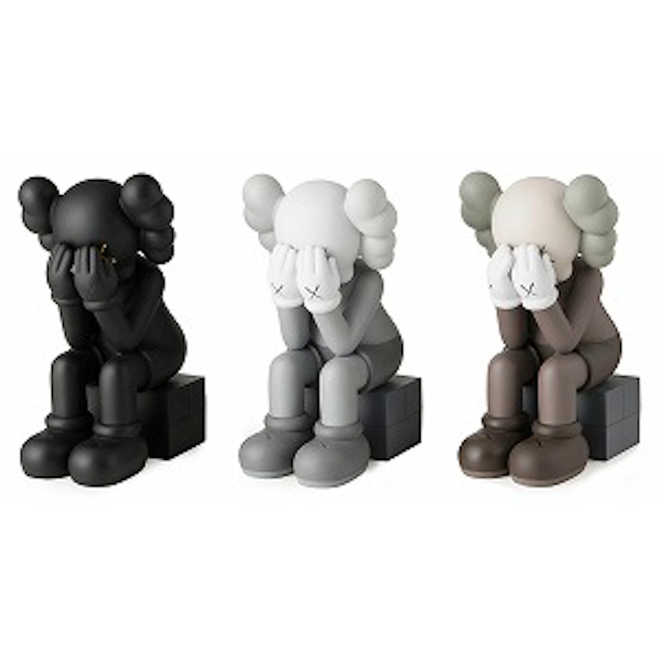 Companion (Passing Through) Black, Gray, Brown by Kaws