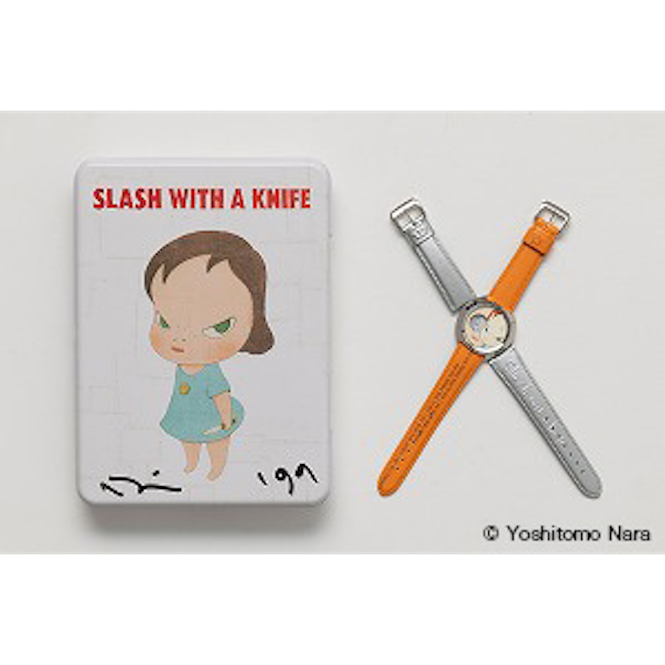 Slash With a Knife by Yoshitomo Nara