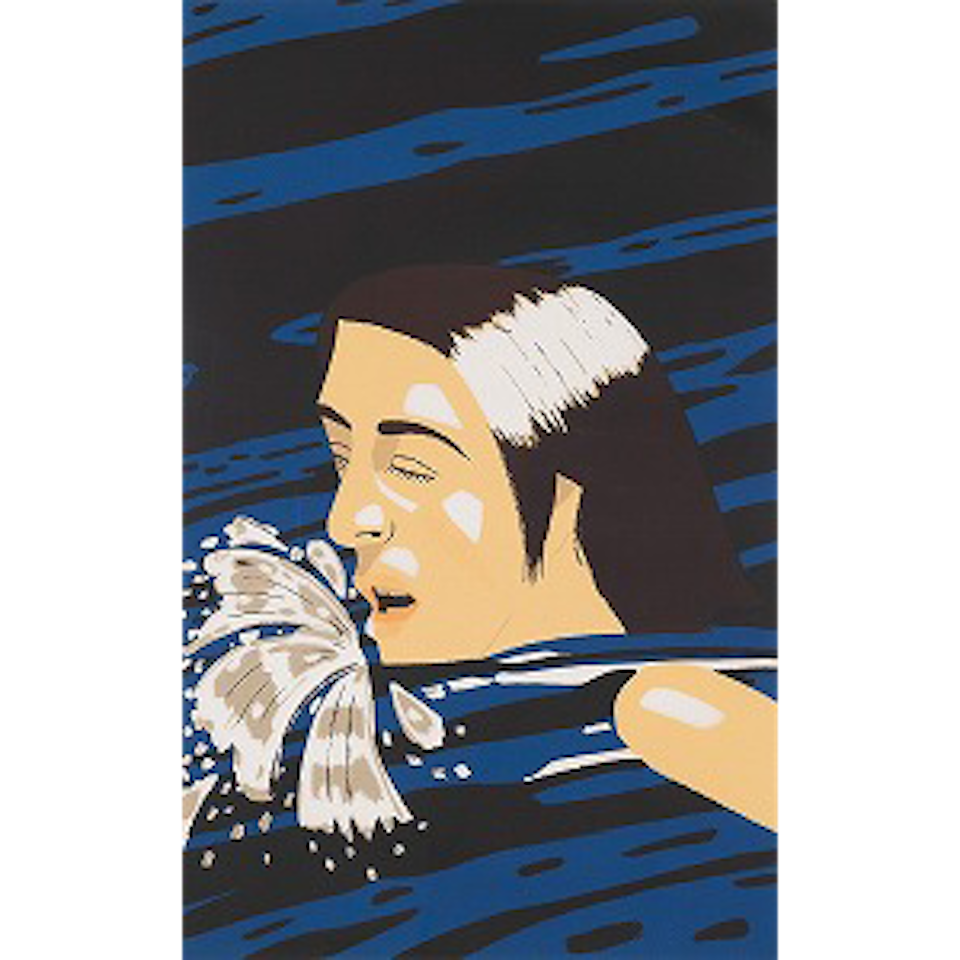Olympic Swimmer (Cantz 86) by Alex Katz
