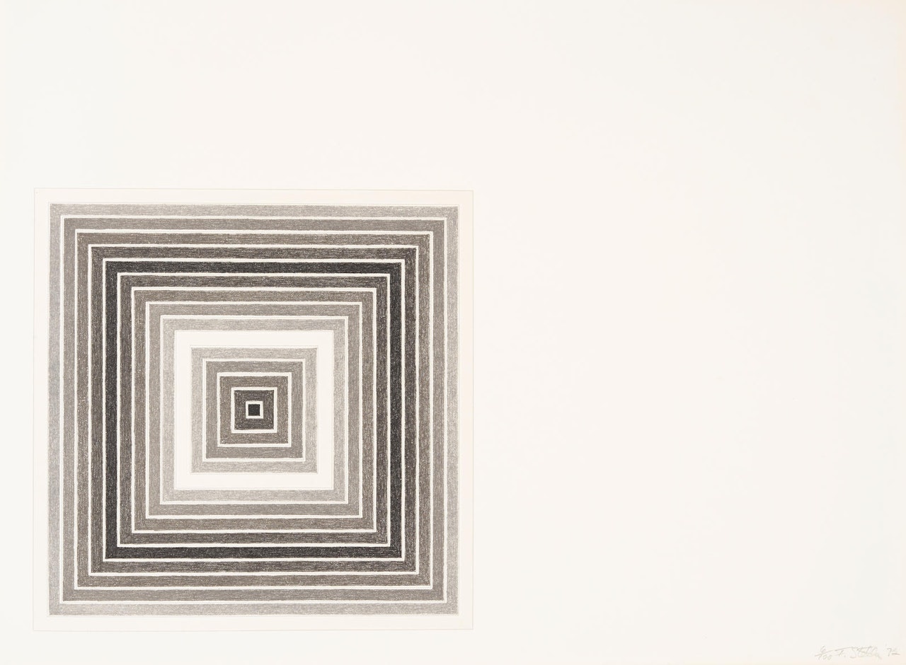 Sharpesville, from Multicolored Squares I (A. 79) by Frank Stella