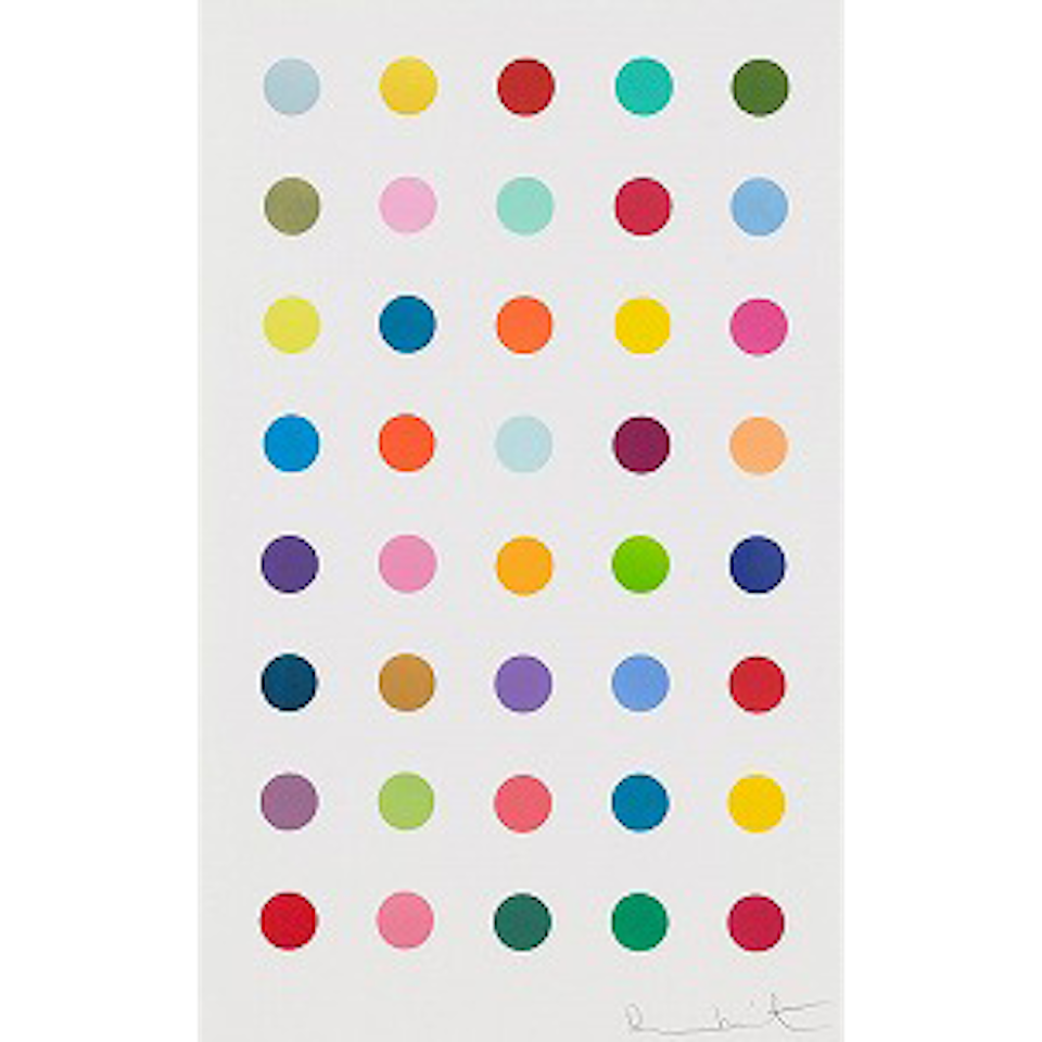 Ribonolactone by Damien Hirst