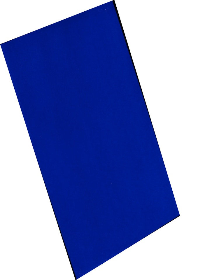 Blue (For Leo), from The Leo Castelli 90th Birthday Portfolio by Ellsworth Kelly