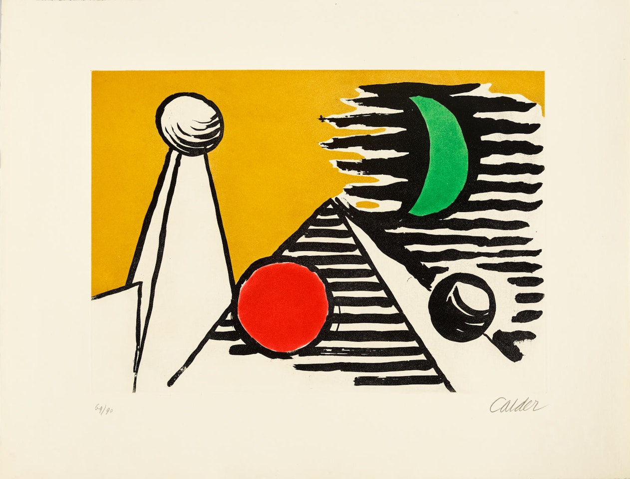 Lunar View (Aspect lunaire) by Alexander Calder