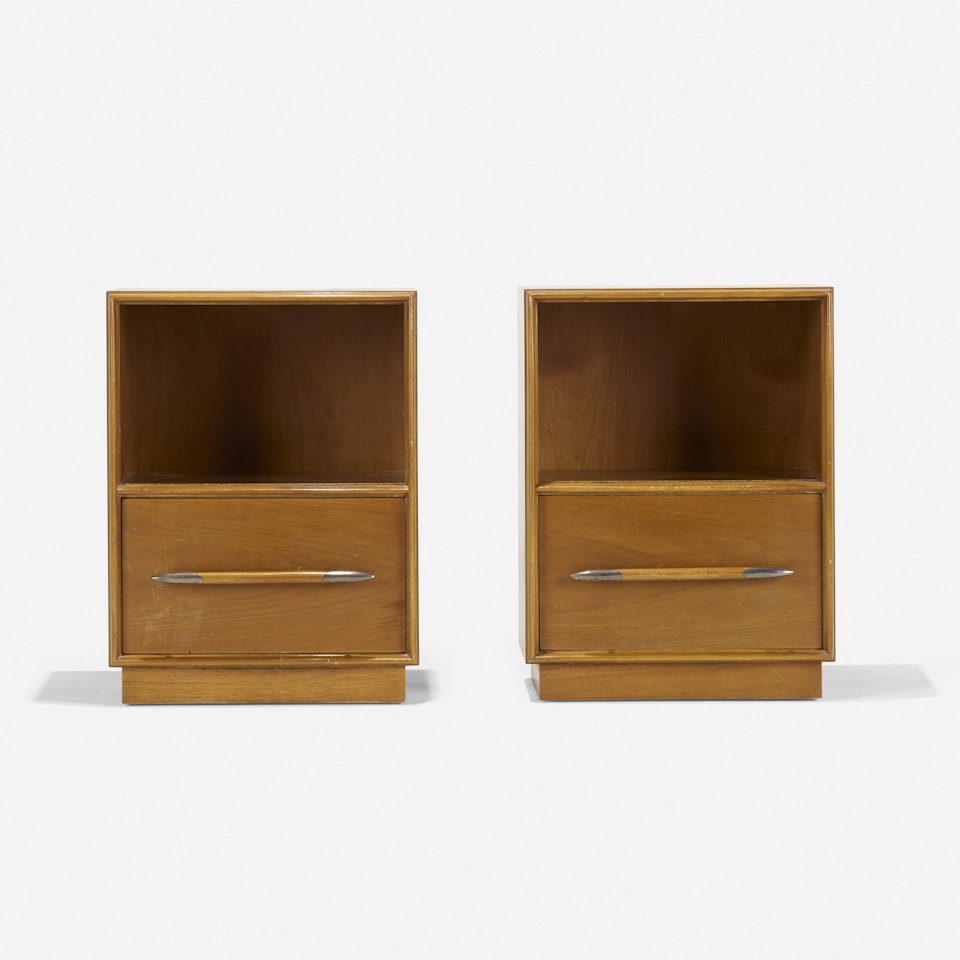 Nightstands, pair by Terence Harold Robsjohn-Gibbings
