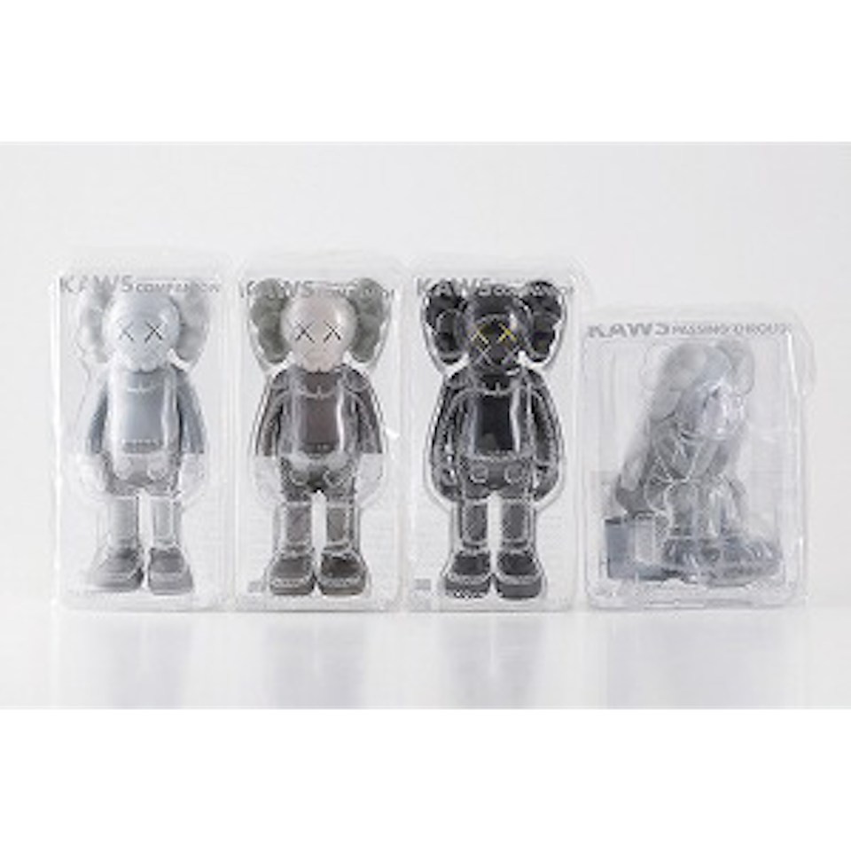 1-3. COMPANION OPEN EDITION (Brown, Gray, Black)／4. Passing Through OPEN EDITION (Gray) by Kaws