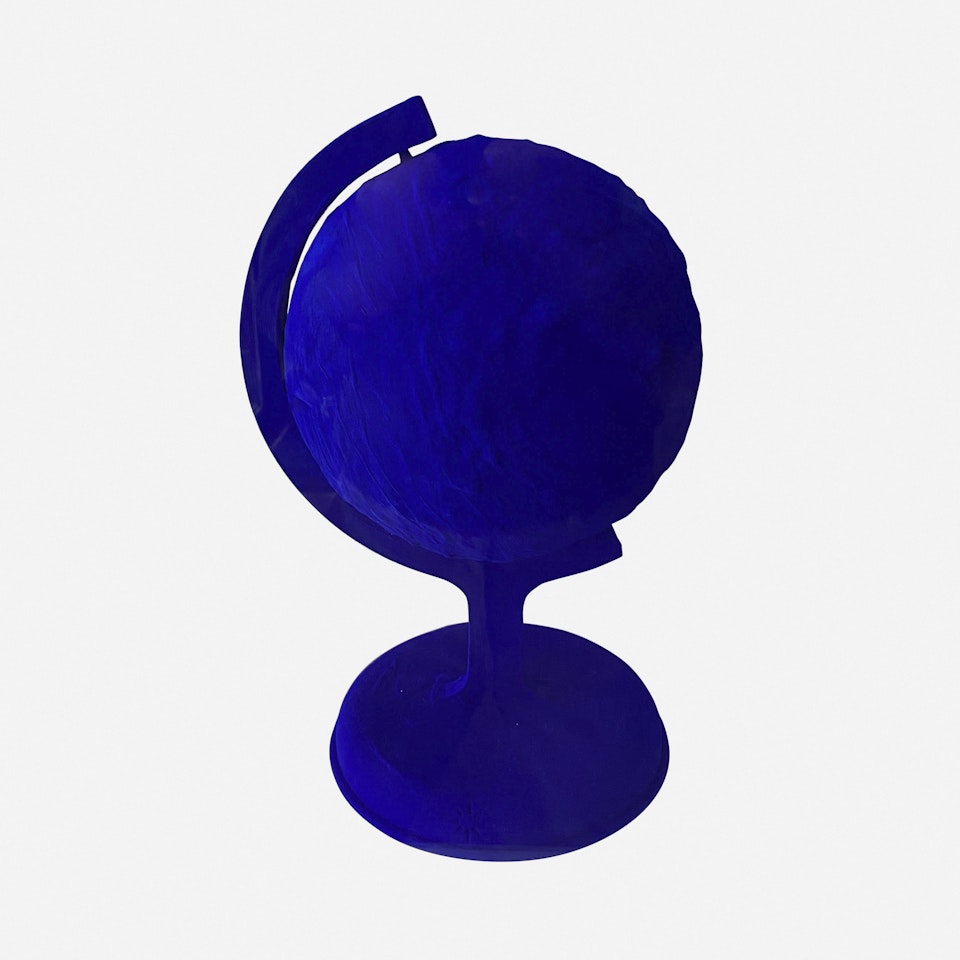 La terre bleue by Yves Klein