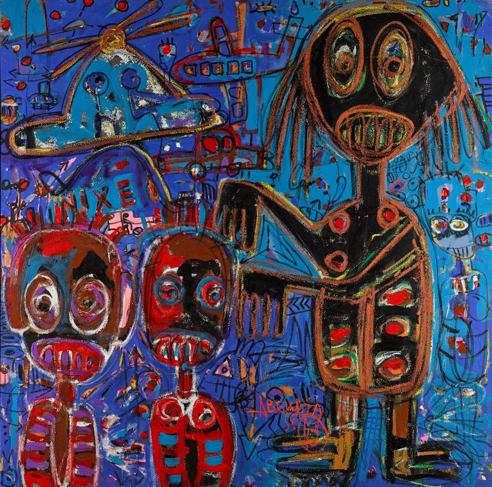 Les treusses by Aboudia Abdoulaye Diarrassouba