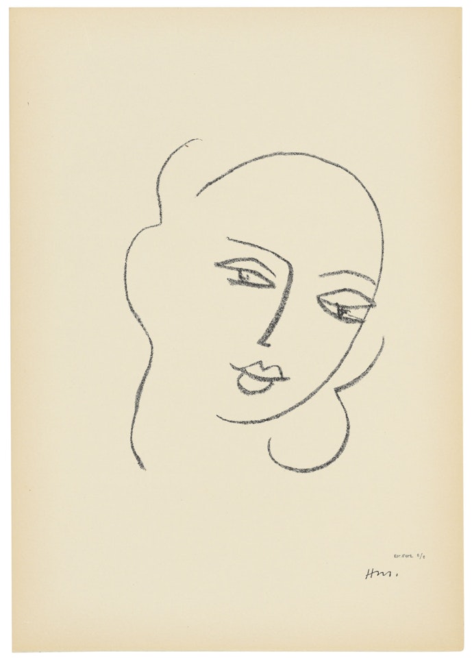 Étude pour la Vierge by Henri Matisse