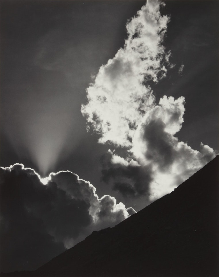 'Cloud, Sierra Nevada' by Ansel Adams