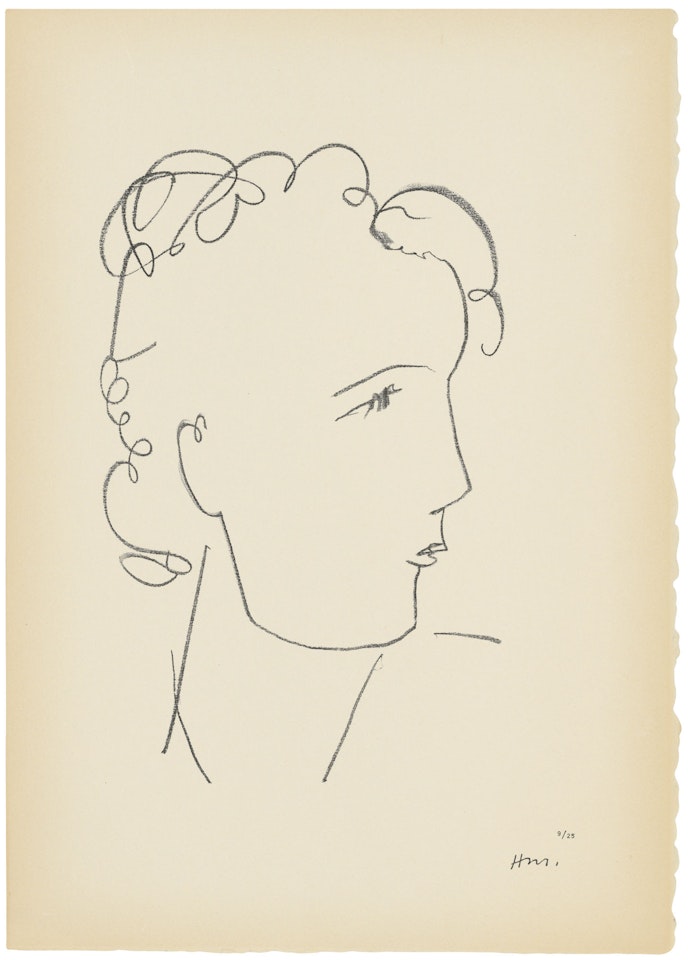 Jeune étudiante by Henri Matisse