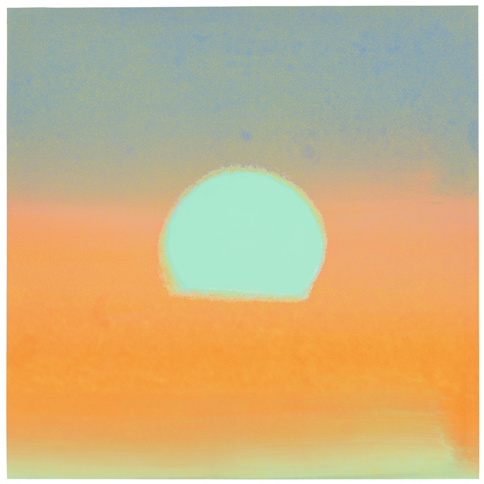 Sunset by Andy Warhol