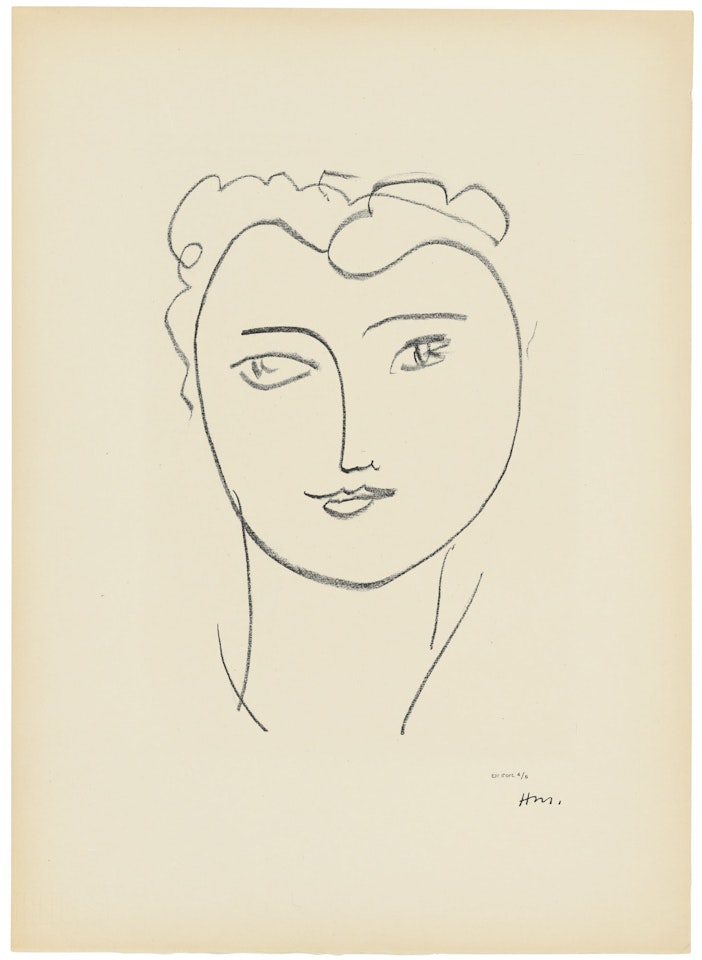 Jeune étudiante by Henri Matisse