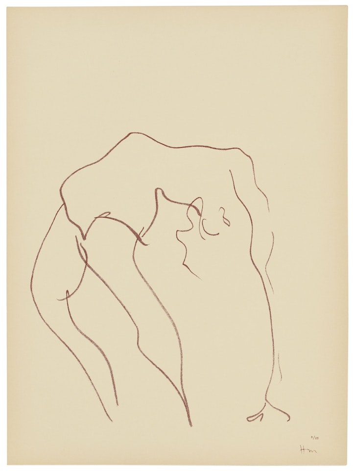 Danseuses acrobats: one plate by Henri Matisse