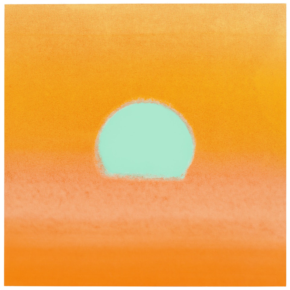 Sunset by Andy Warhol