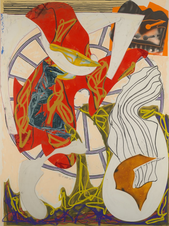 A Squeeze of the Hand, from: The Waves by Frank Stella