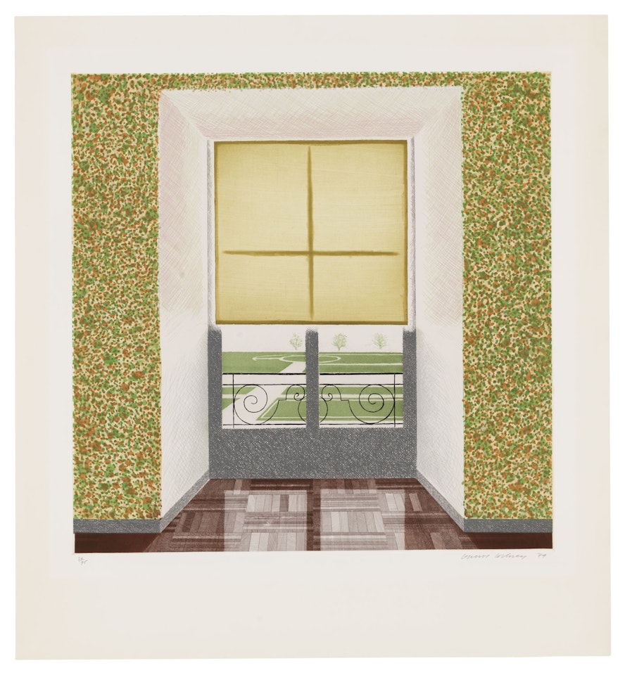 Contrejour in the French Style by David Hockney