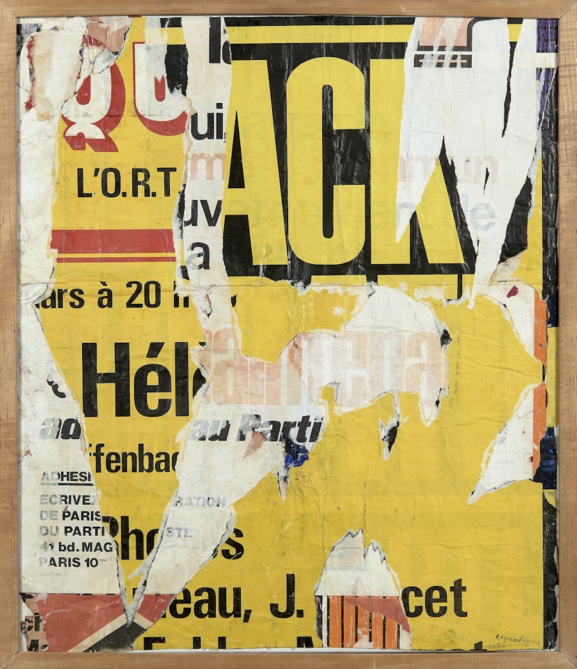 LA BELLE HELENE, JACQUES OFFENBACH - 1966 by Raymond Hains