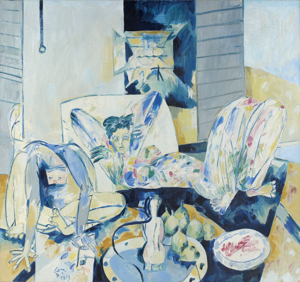 UNE FEMME TACHEE - 1983 by Louis Cane