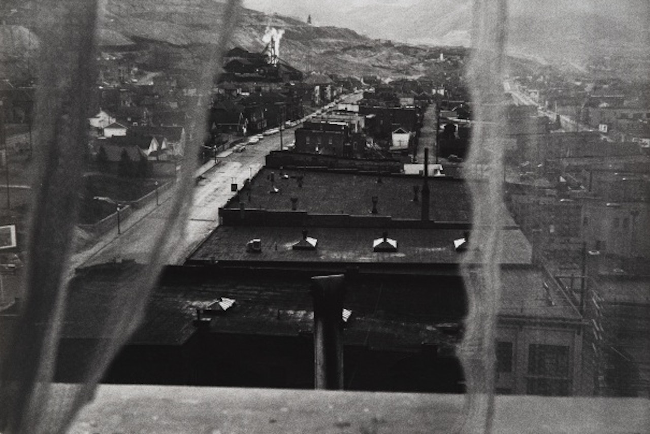 View from Hotel Window – Butte, Montana by Robert Frank