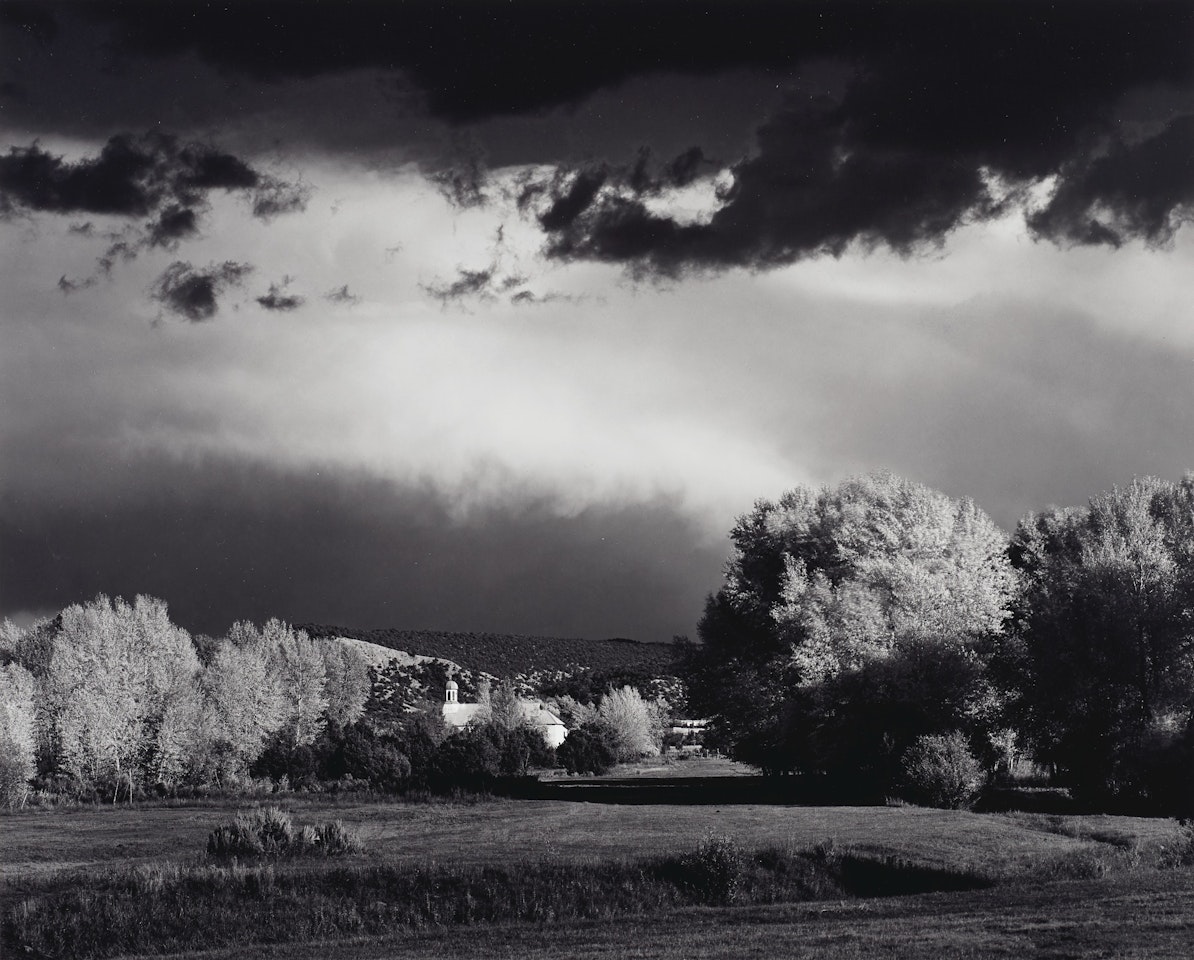 Autumn Storm, Los Trampas, near Peñasco, New Mexico, c. 1958 by Ansel Adams