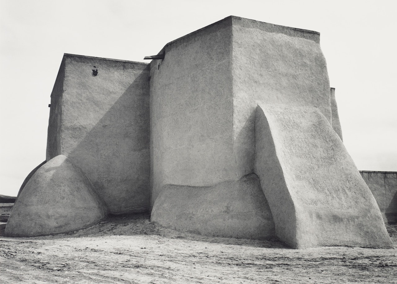 Church at Ranchos de Taos, New Mexico, 1929-1930 by Ansel Adams