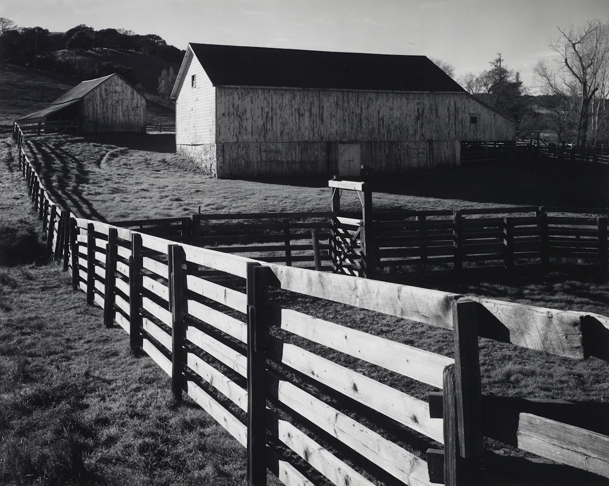 Barn, near Napa, California, c. 1961 by Ansel Adams