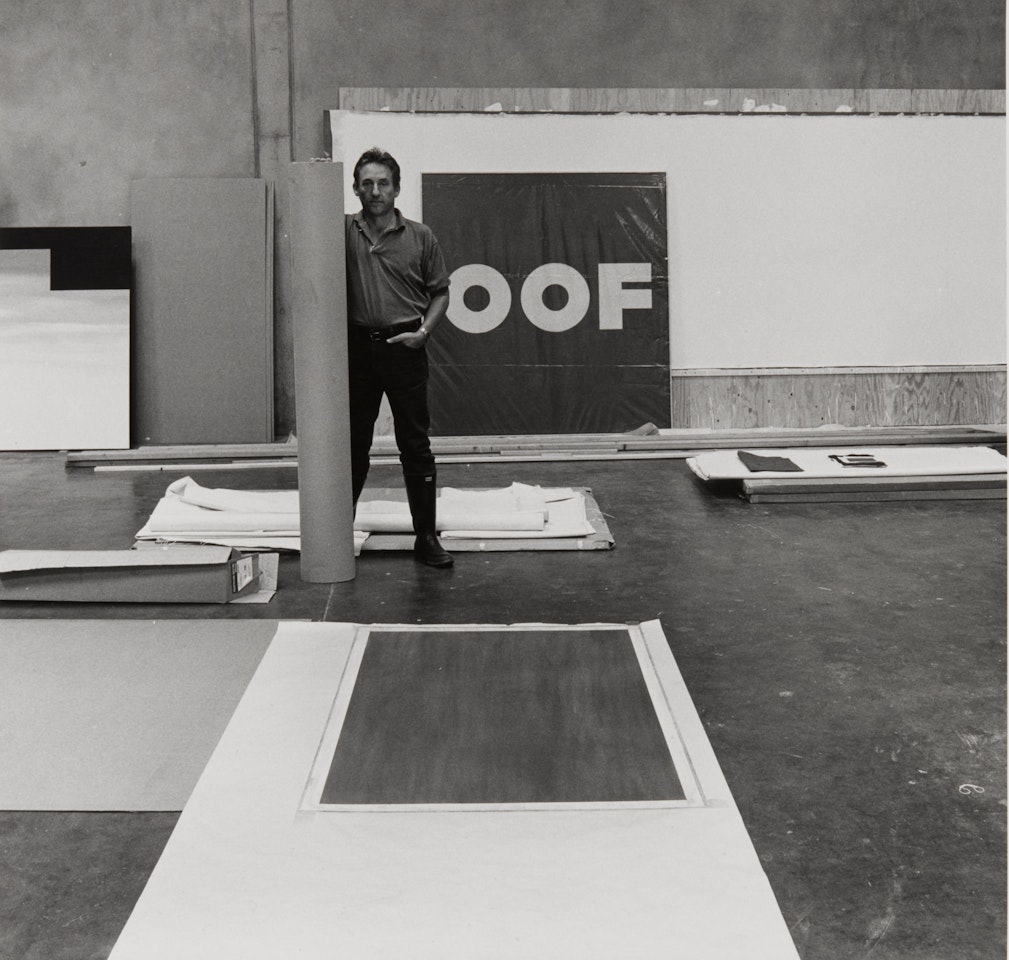 Ed Ruscha,  Los Angeles by Arnold Newman