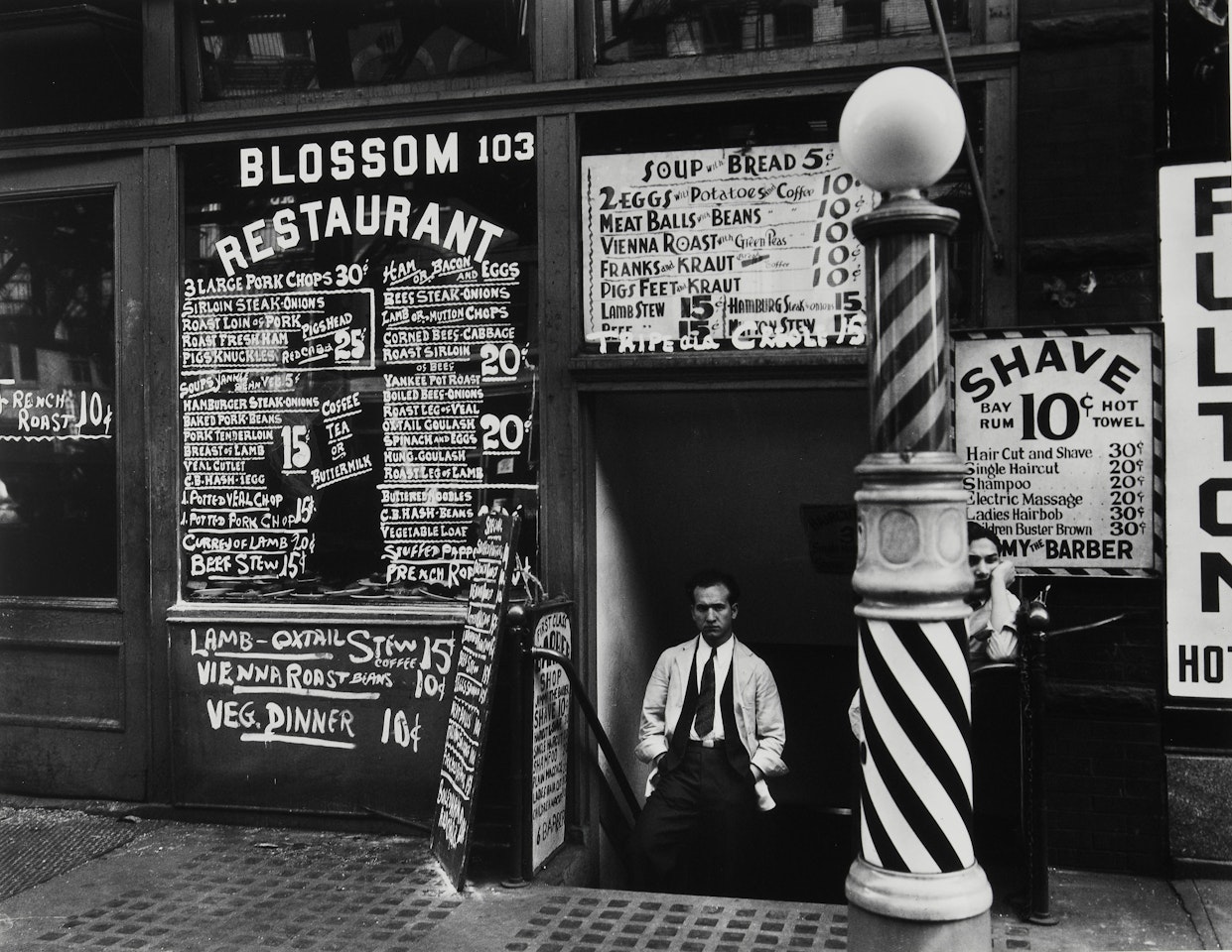 Blossom Restaurant by Berenice Abbott