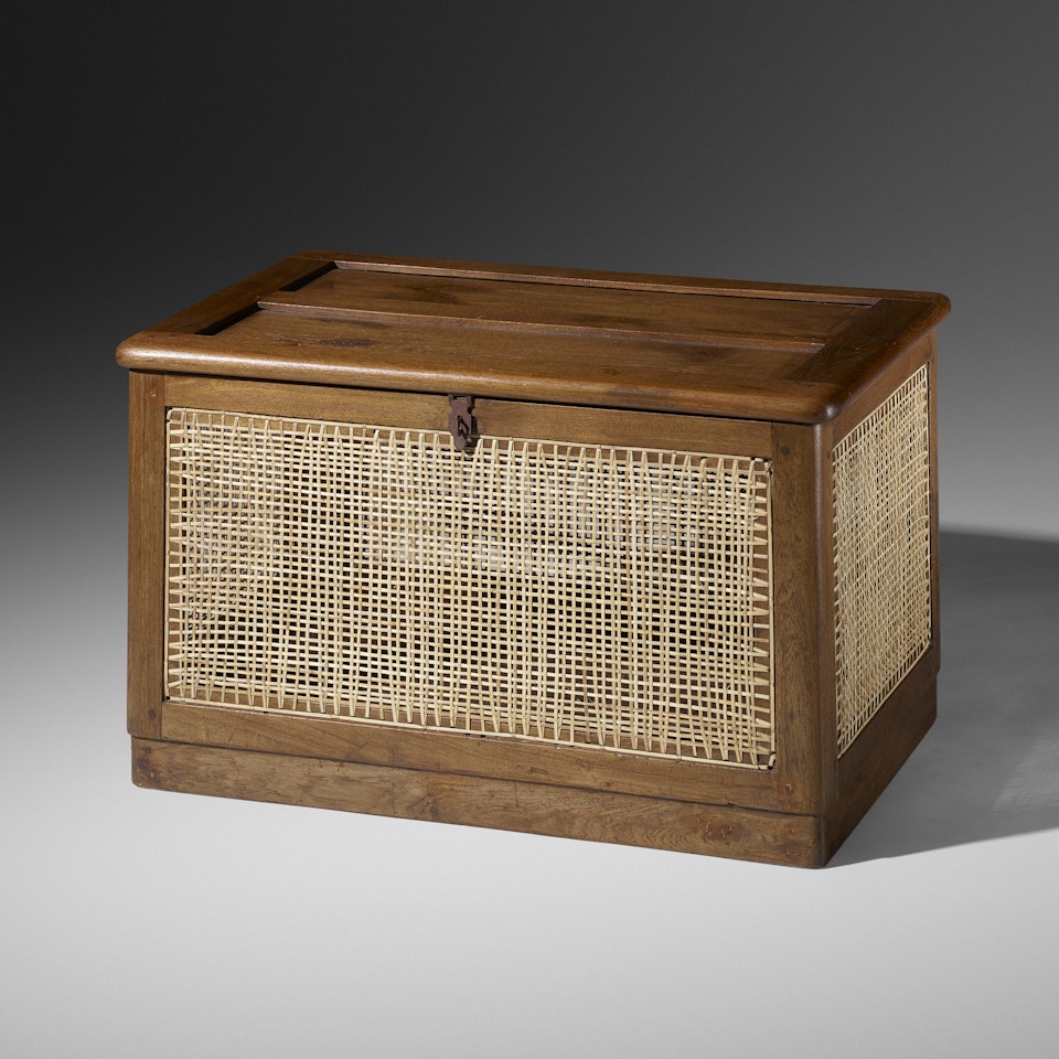 Linen chest from the M.L.A. Flats building, Chandigarh by Pierre Jeanneret