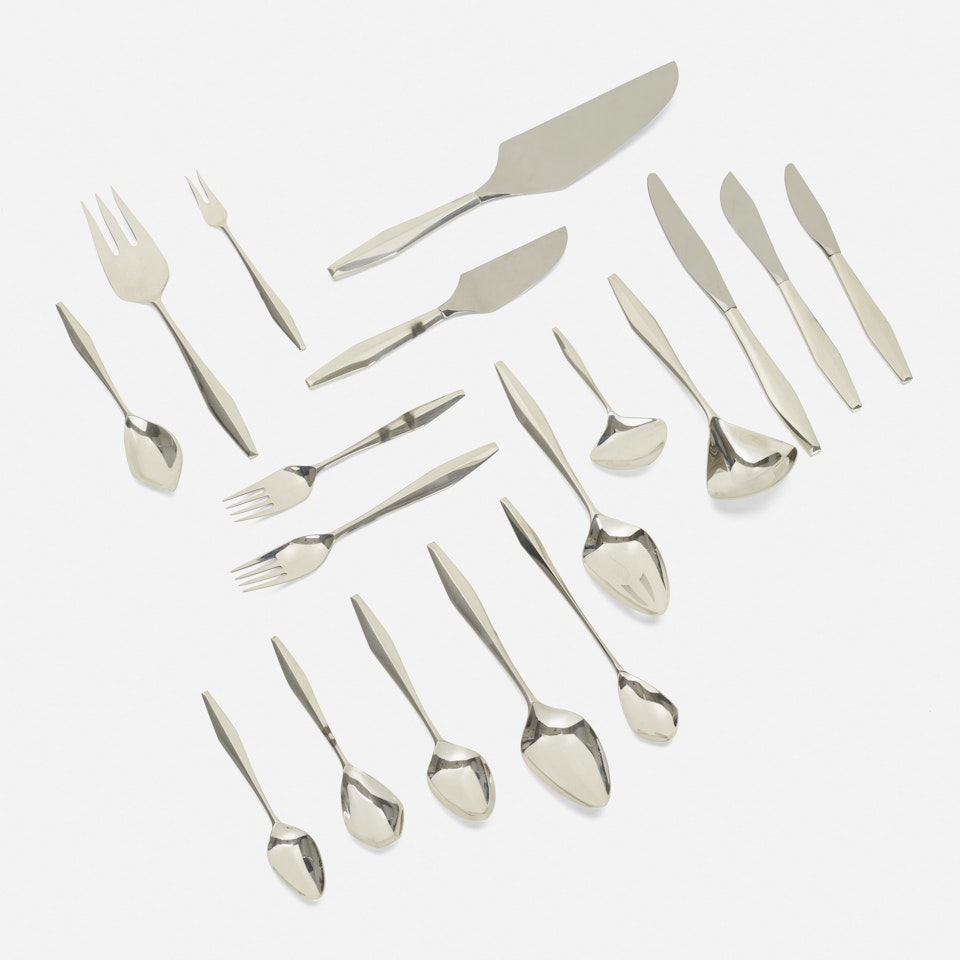 Diamond flatware by Gio Ponti