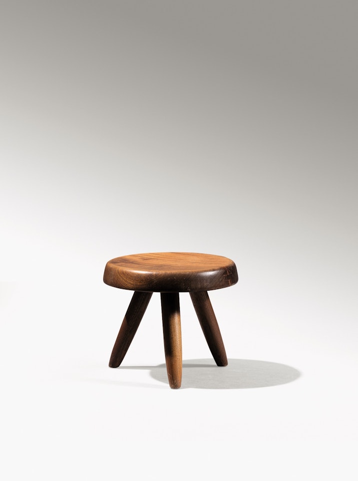 Berger stool, designed in 1953 by Charlotte Perriand