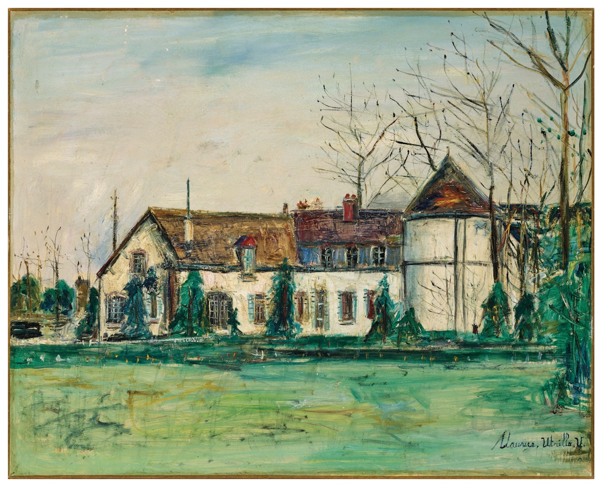 Le Manoir by Maurice Utrillo
