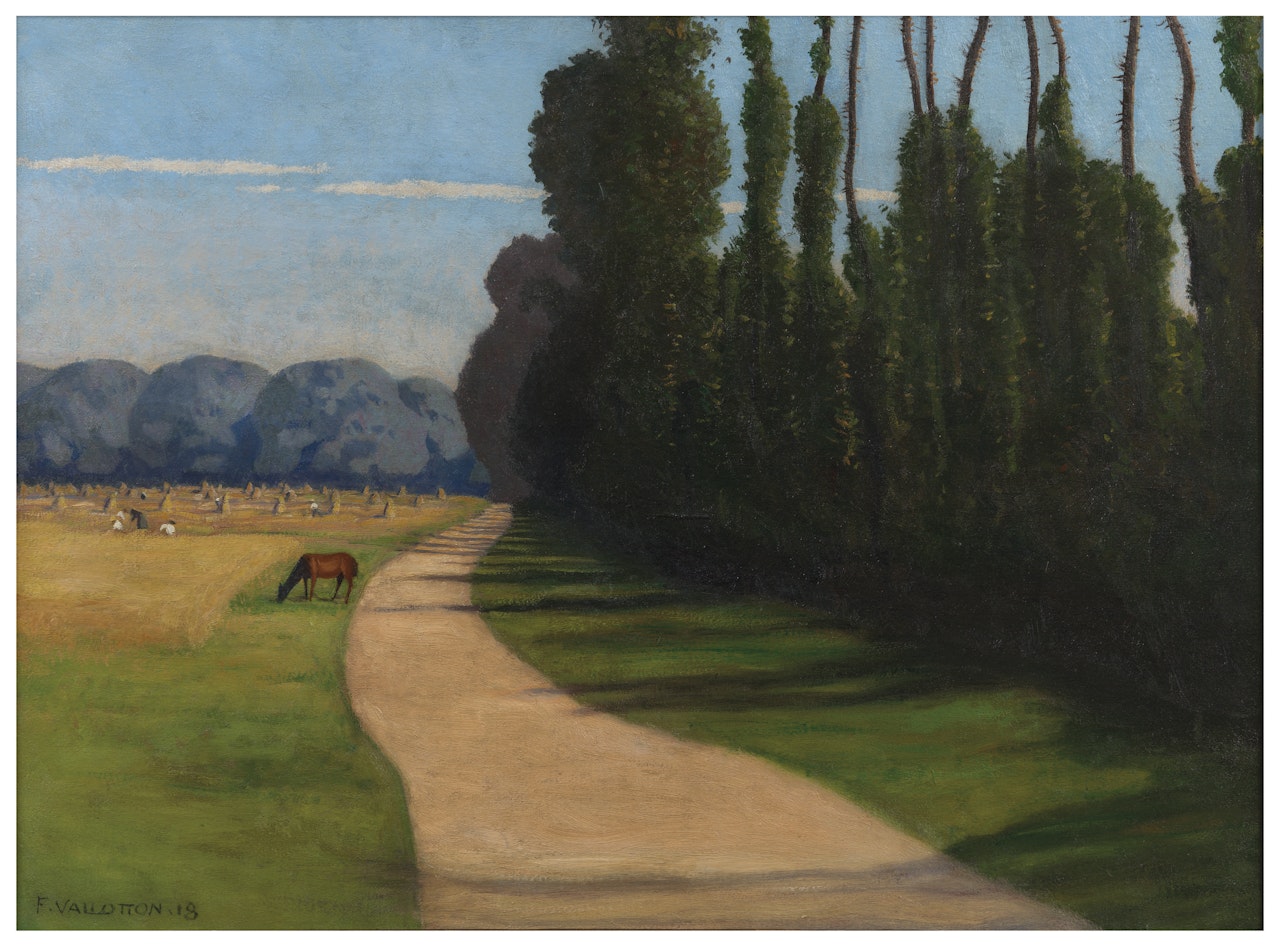 Chemin de la Croix-Rouge by Félix Vallotton