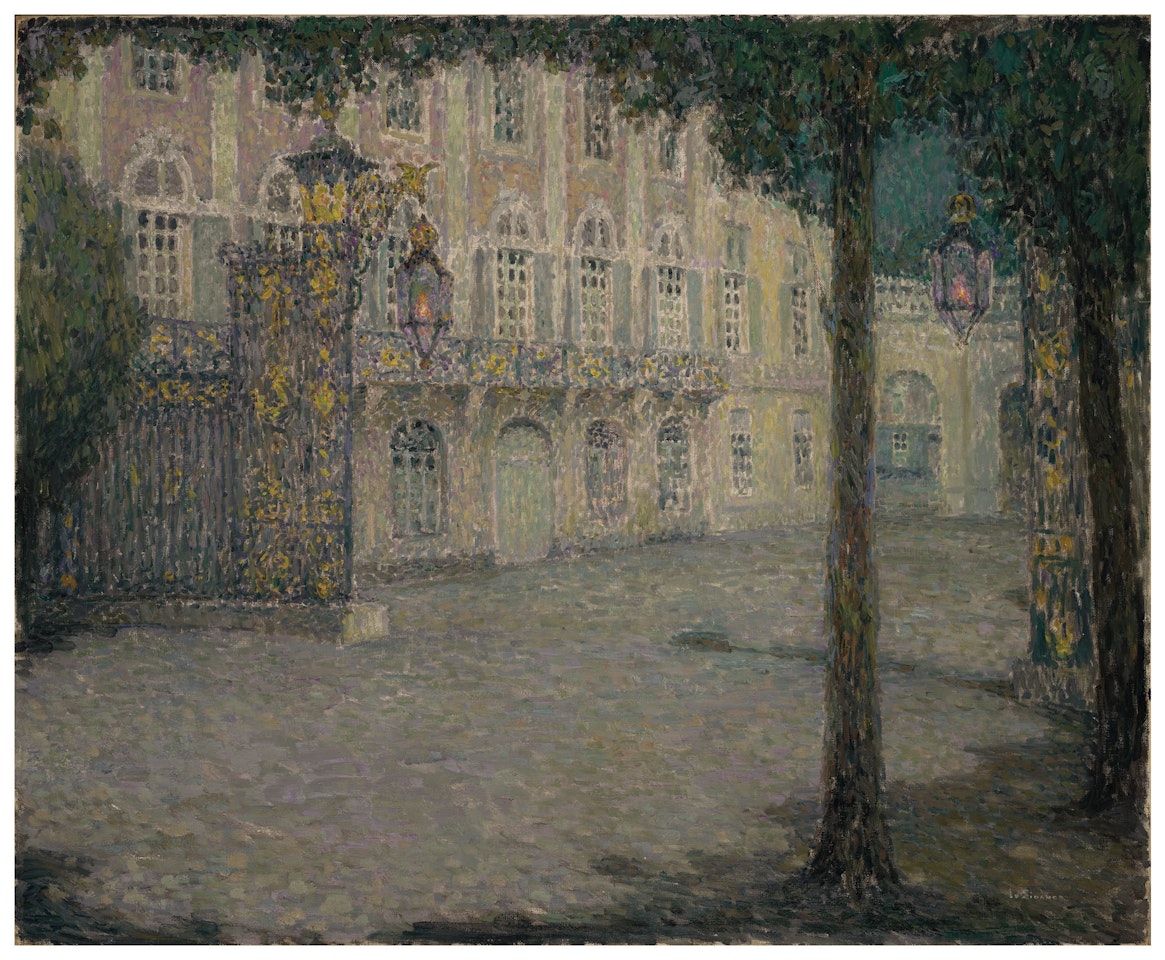 La Place de la Carrière au clair de lune, Nancy by Henri Le Sidaner