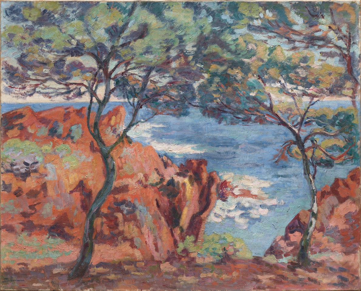 Rochers de l'Ile Besse, Agay by Armand Guillaumin