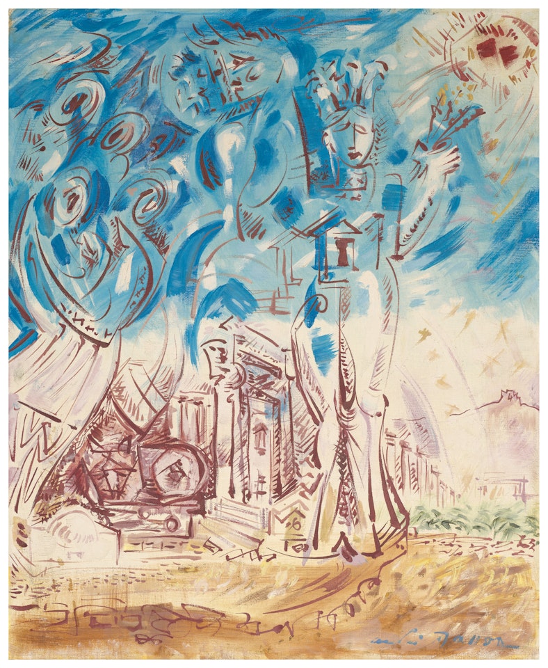 Dans le ciel de Palmyre by André Masson