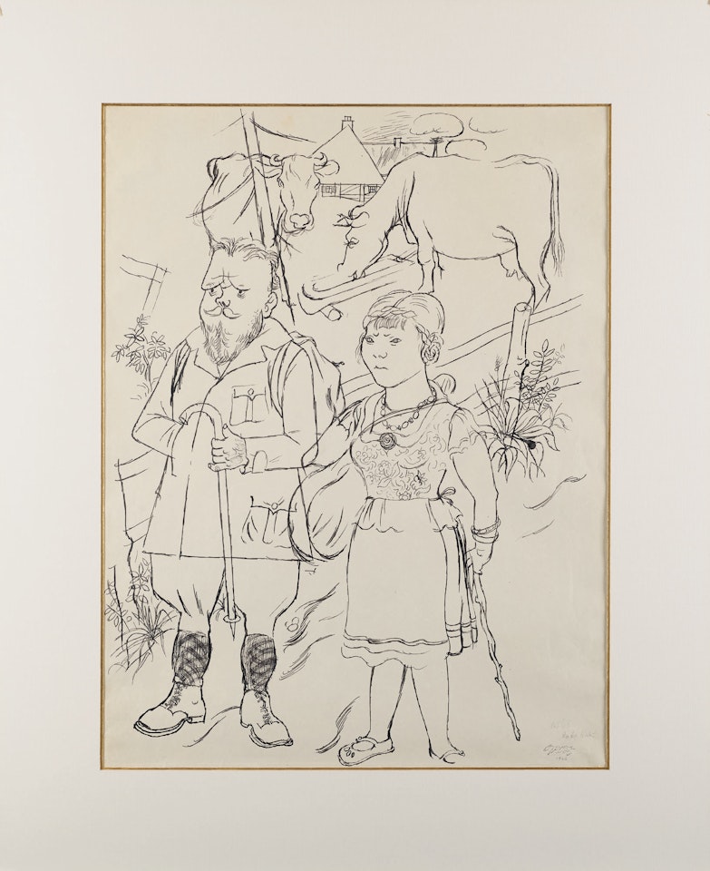 In der Natur by George Grosz