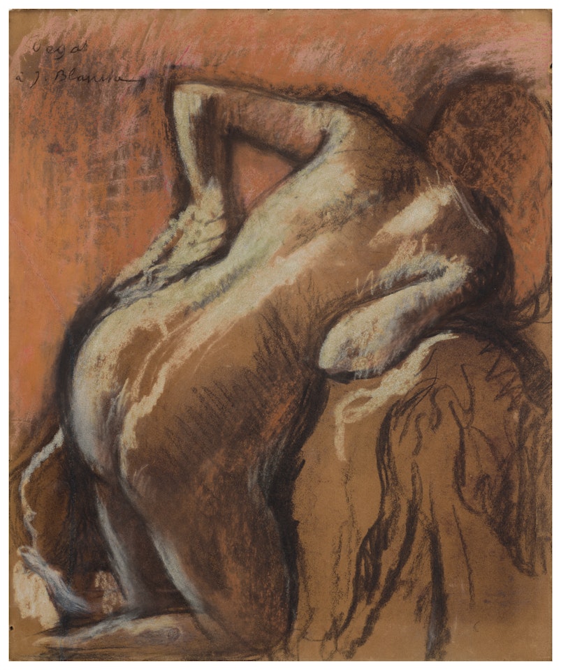 Après le bain, femme s'essuyant by Edgar Degas